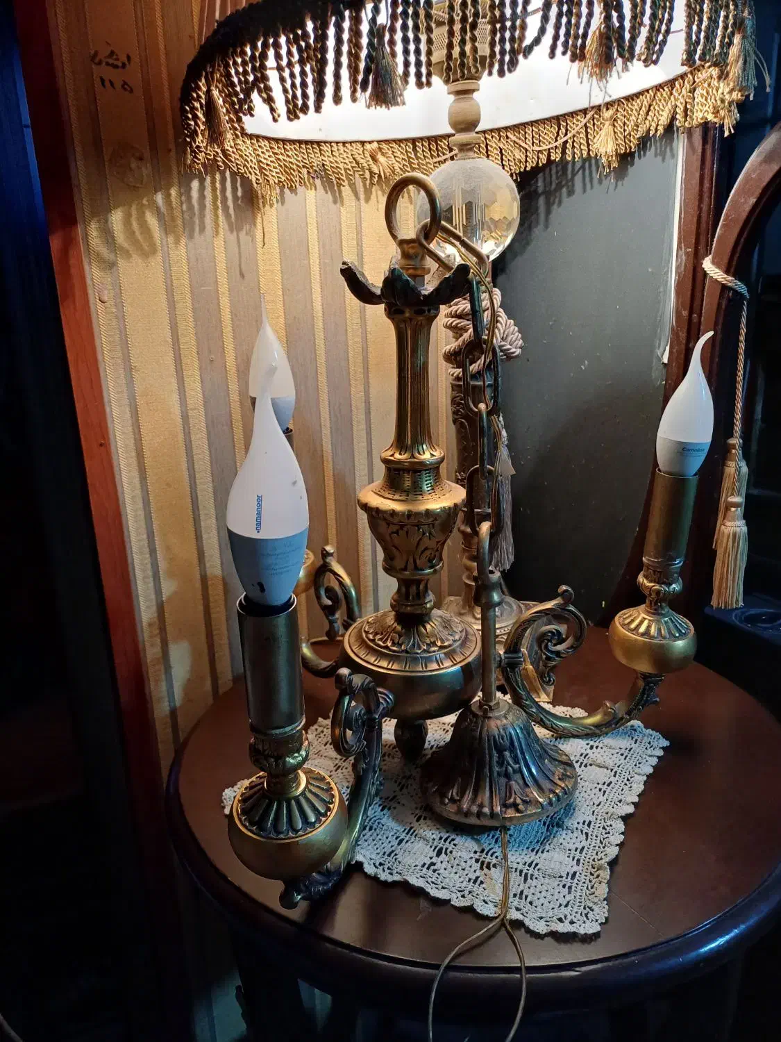 لوستر برنز|لوستر و چراغ آویز|تهران, اباذر|دیوار