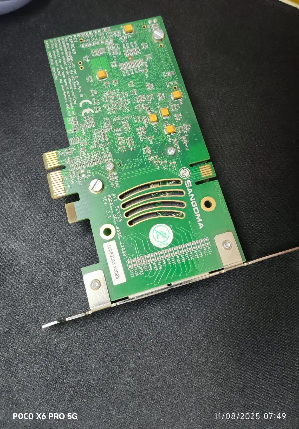 کارت VoIP شرکت Sangoma|مودم و تجهیزات شبکه|زنجان, |دیوار