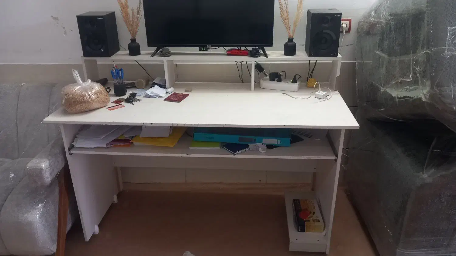 میز کامپیوتر چند کاره|میز تحریر و کامپیوتر|سیرجان, |دیوار