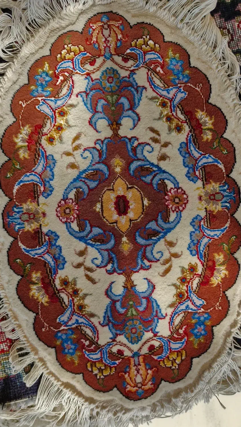 ست بیضی رو میزی(اقساطی)|فرش|تبریز, |دیوار