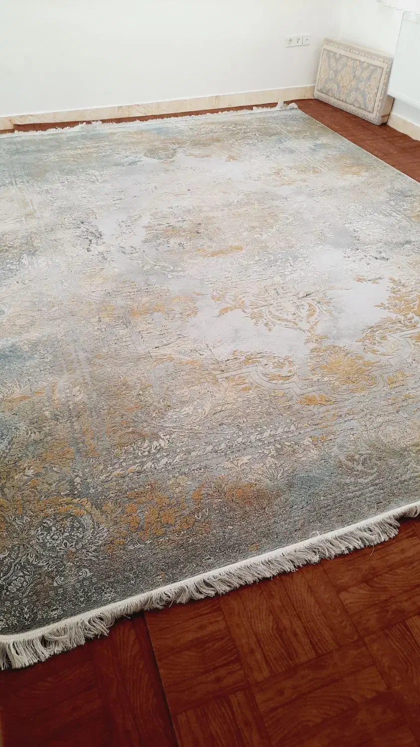 فرش ۱۲۰۰شانه وینتج۱۲متری|فرش|تاکستان, |دیوار