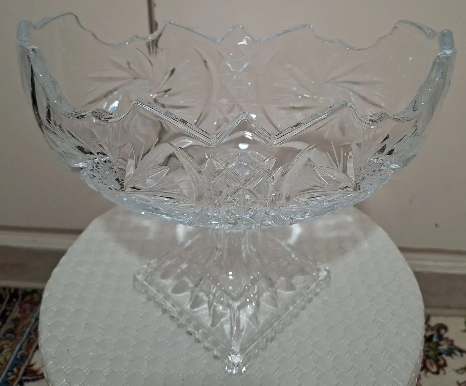 آجیل خوری کشکول کریستال خورشیدی|ظروف سرو و پذیرایی|تهران, هاشمآباد|دیوار