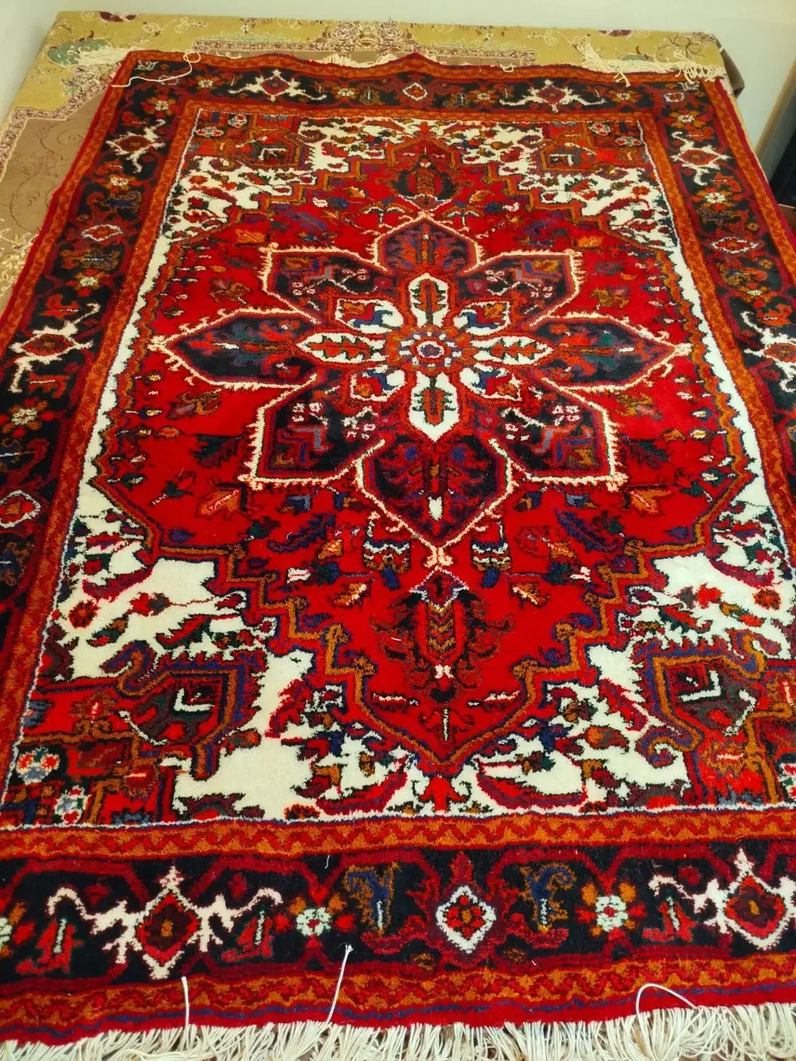 فرش دستباف تکی ۶ متری نو نو|فرش|تبریز, |دیوار