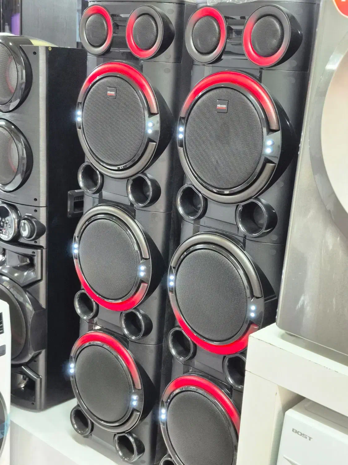 اسپیکر Dj میکرولب Q600|سیستم صوتی خانگی|مشهد, توس (بلوار توس)|دیوار