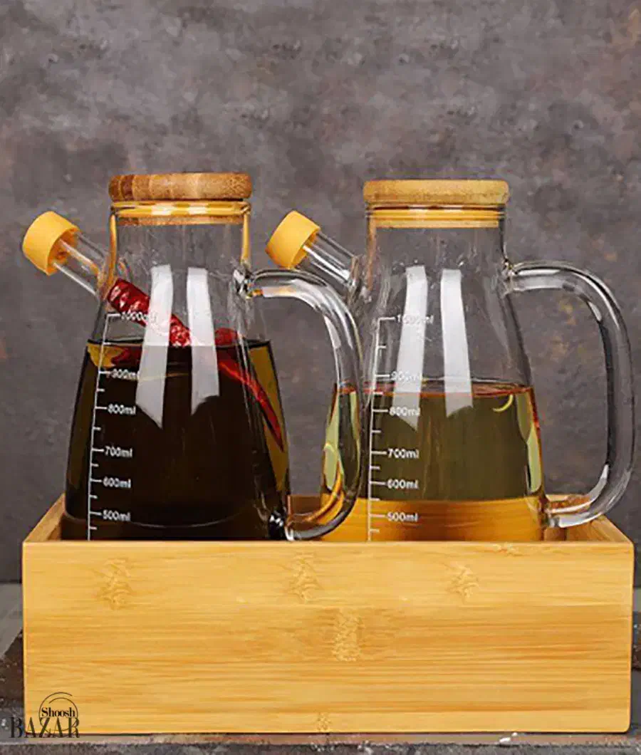 جا روغنی پیرکس درب بامبو|ظروف پخت‌وپز|یاسوج, |دیوار