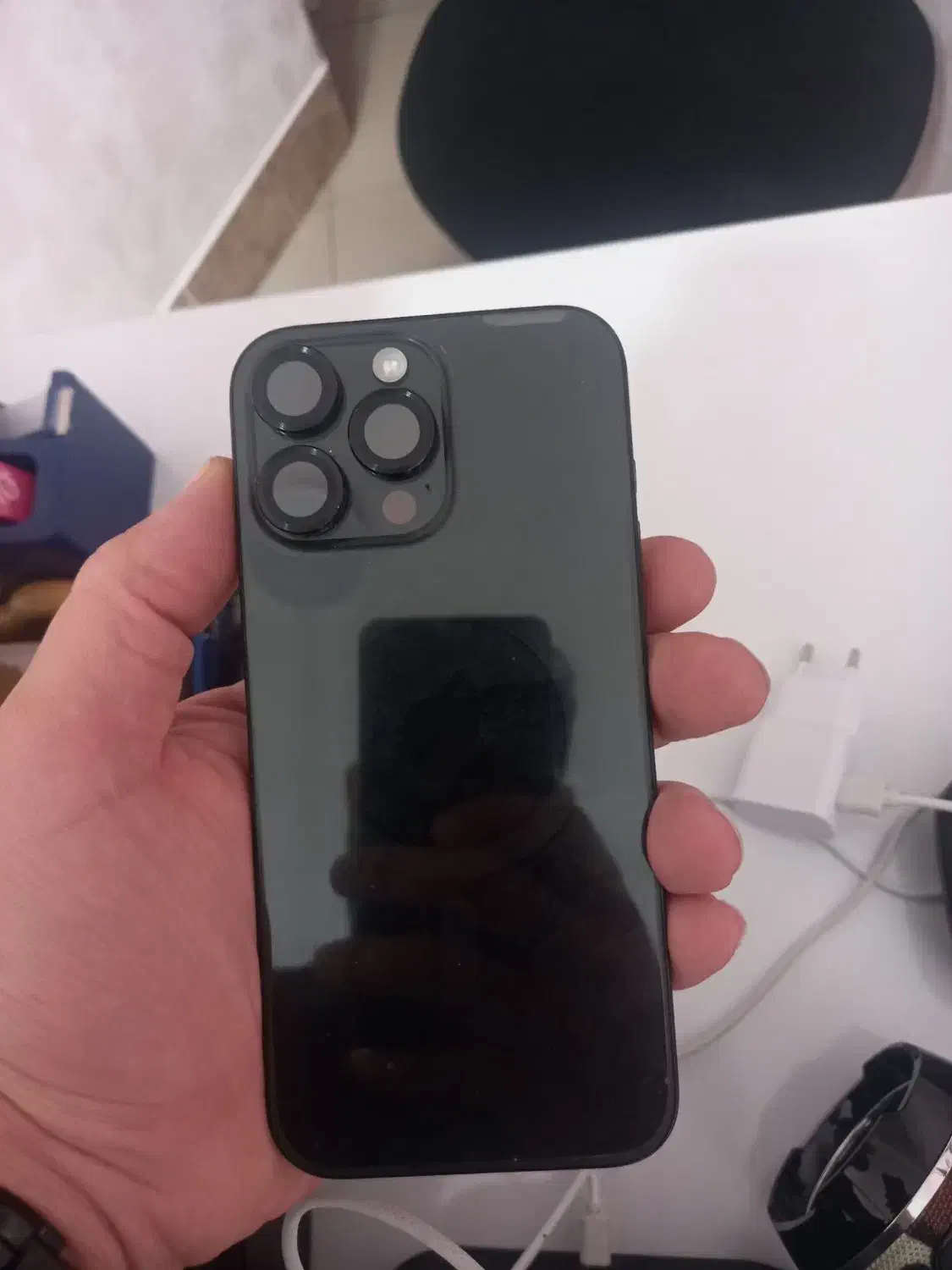 آیفون ۱۶پرومکس ۲۵۶ za باطری ۱۰۰|موبایل|قزوین, |دیوار