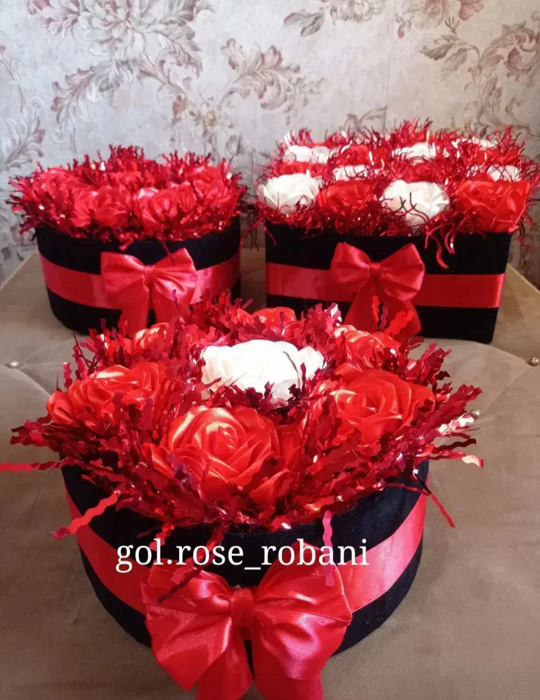 گل روبانی|گل مصنوعی|شیراز, شهرک گلستان|دیوار