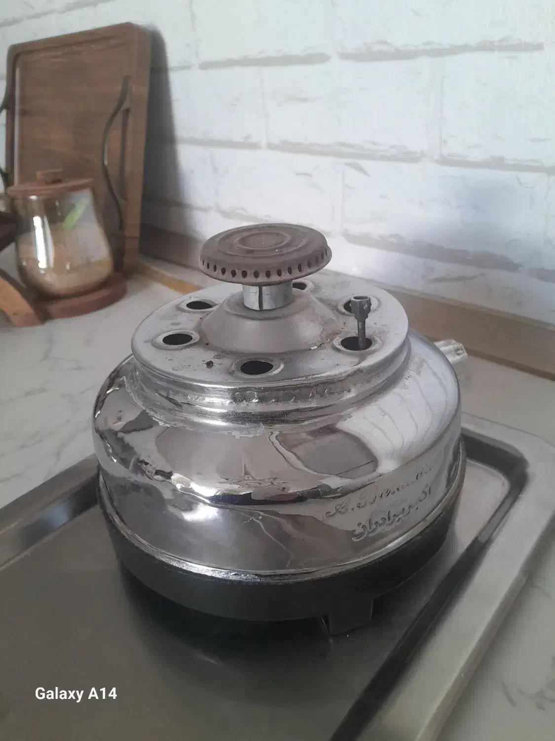 سماور گازی در حد نو|سماور، چایساز، قهوهساز|کرمانشاه, |دیوار