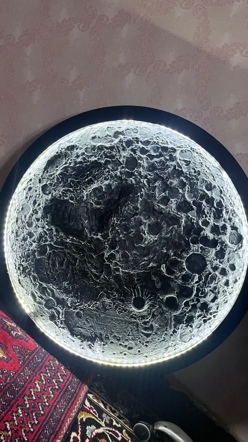 تابلوی ماه LED|تابلو، نقاشی، عکس|مشهد, سرافرازان|دیوار