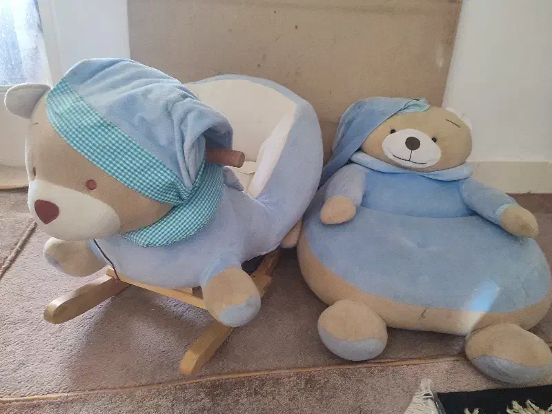 راکر ومبل کودک|تخت و صندلی بچه|سنندج, |دیوار