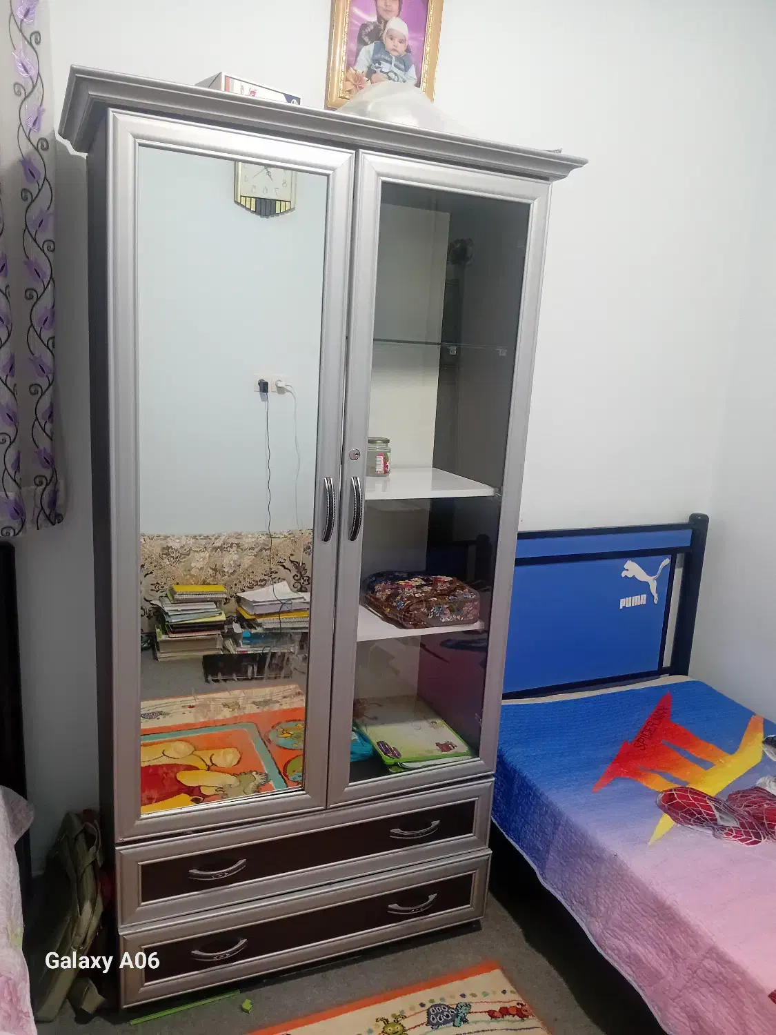 کمد ویترینی|مبلمان خانگی و میز عسلی|سمنان, |دیوار