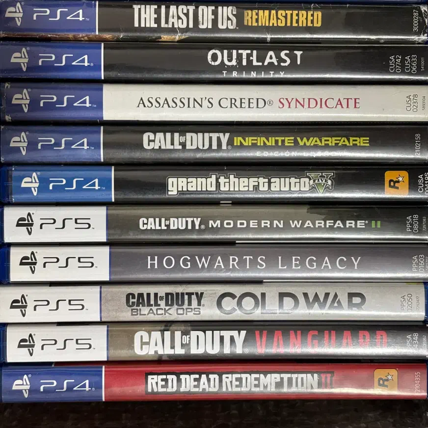 فروش چندین عنوان بازی Ps4 و Ps5|کنسول، بازی ویدئویی و آنلاین|بهبهان, |دیوار