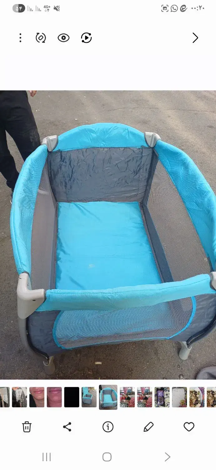 تخت کنار مادر|تخت و صندلی بچه|تهران, ابوذر|دیوار