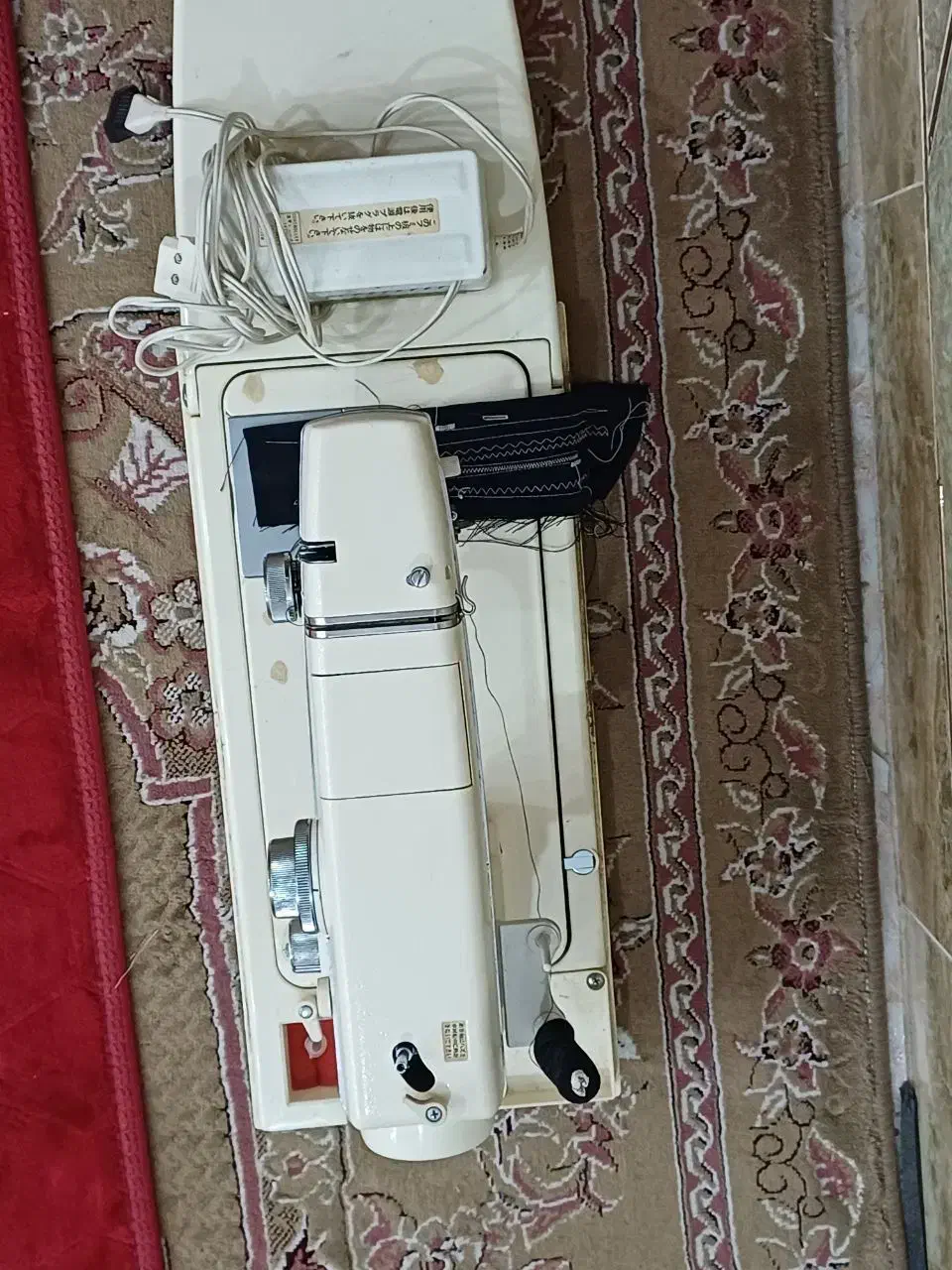 چرخ خیاطی ژانومه 802 مشتری واقعی تخفیف داده میشه|چرخ خیاطی و ریسندگی|کهنوج, |دیوار