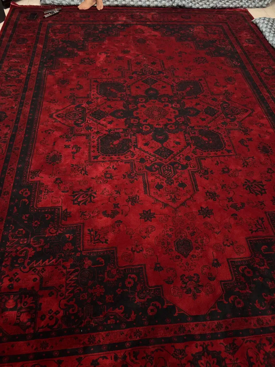 فرش لاکی ۱۲متری جنس تمام نخ فروش فوری|فرش|کهریزک, |دیوار