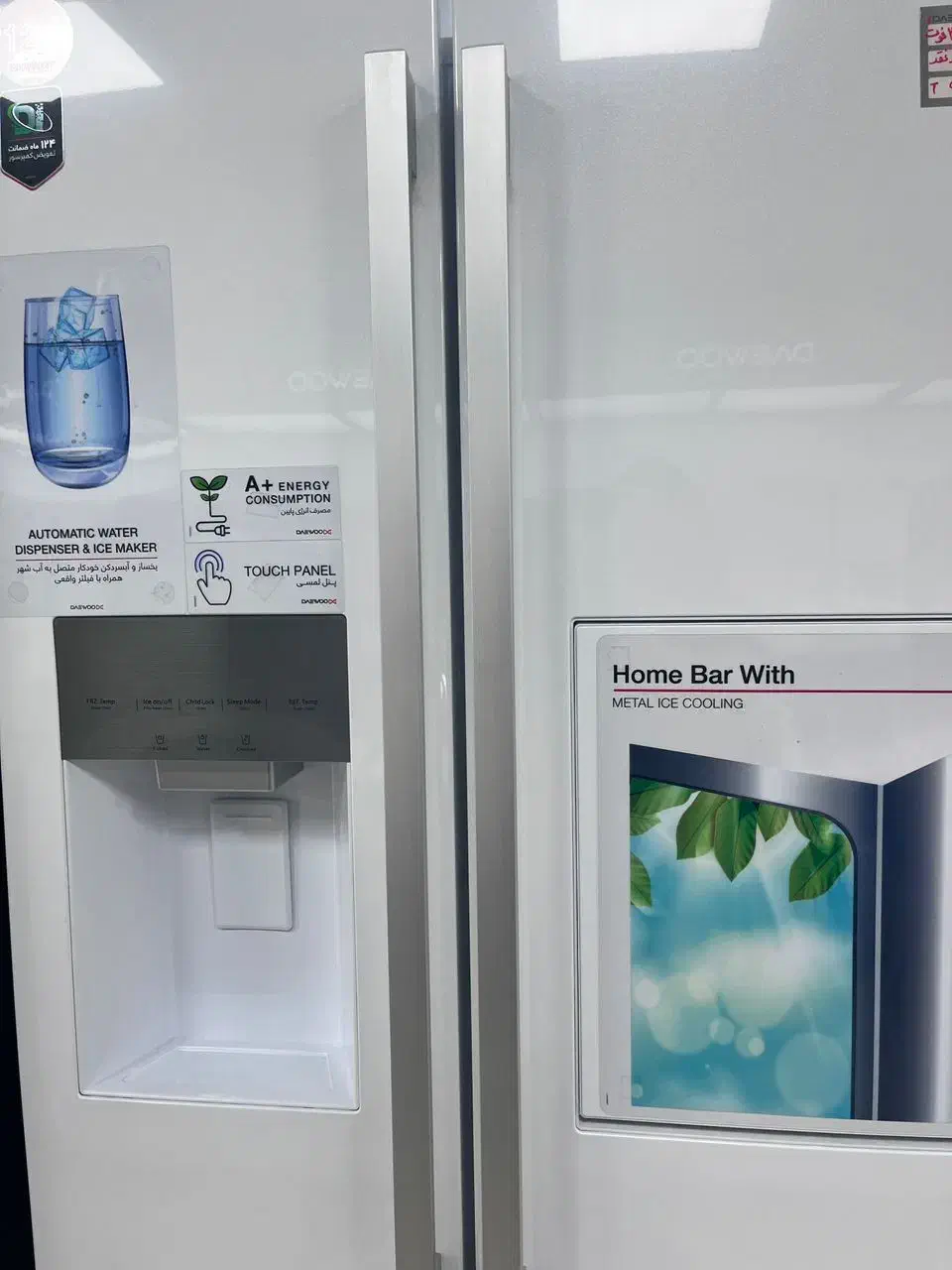 یخچال ساید دوو آکبند30فوت 2915 سفید|یخچال و فریزر|مراغه, |دیوار