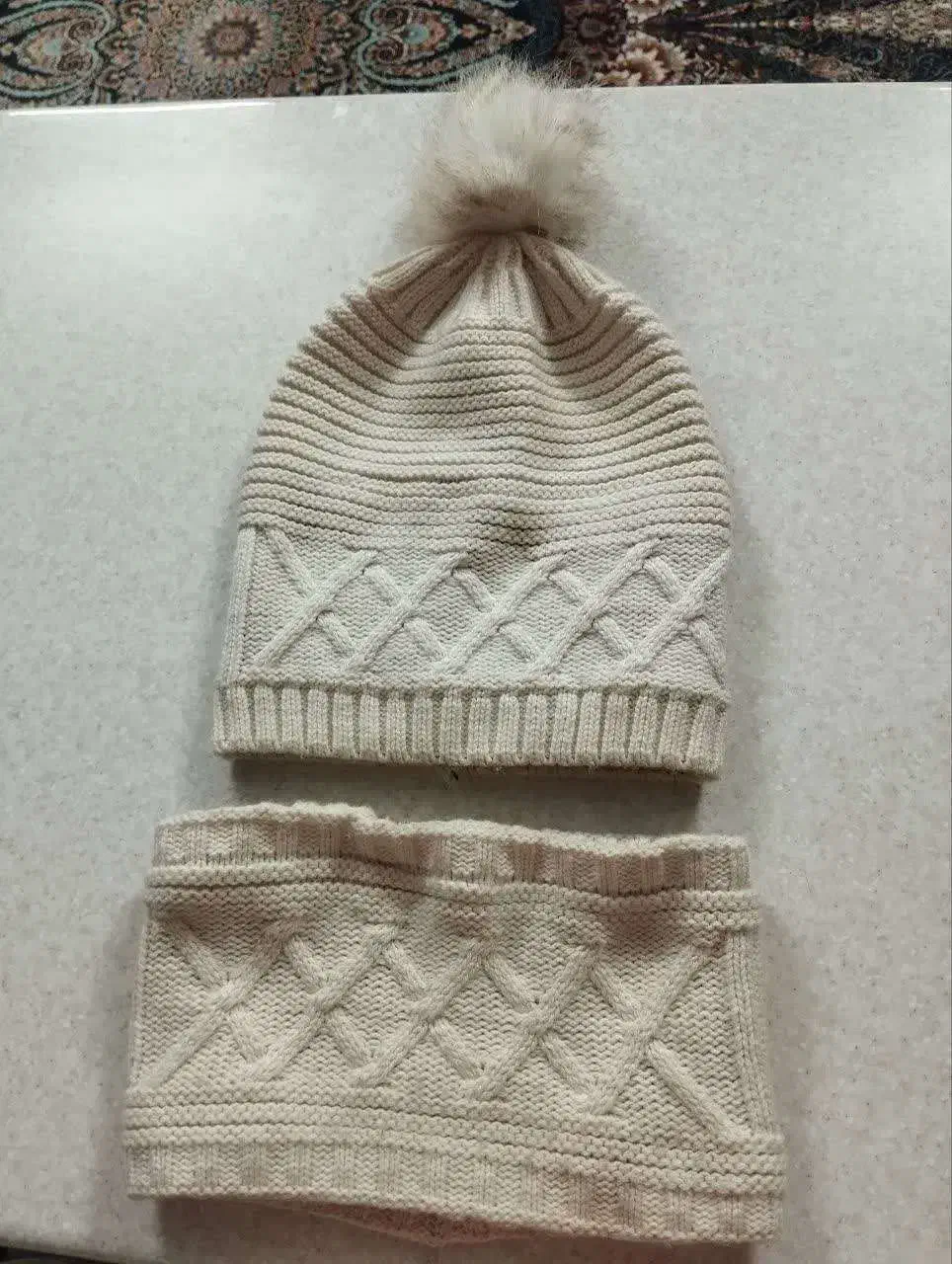 کلاه و شال گردن دخترانه|لباس|مشهد, یاس|دیوار