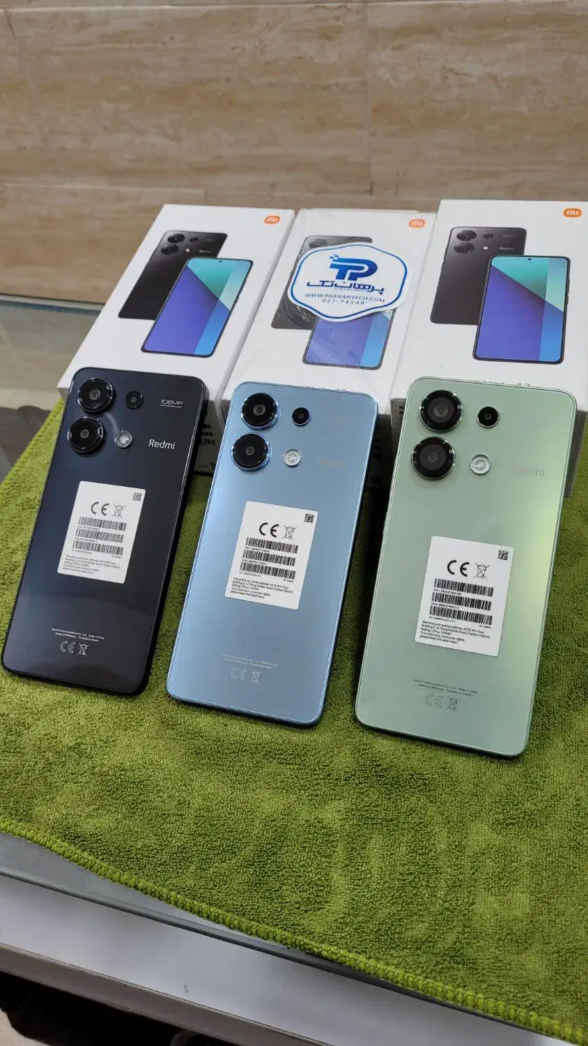 شیائومی NOTE 13 در حد نو 256 (فروشگاه موبایل تکنو)|موبایل|کرمانشاه, |دیوار