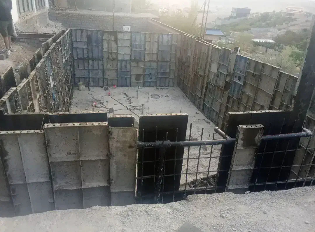 اجرای استخر سقف و ستون بتن ریزی|خدمات پیشه و مهارت|شوشتر, |دیوار