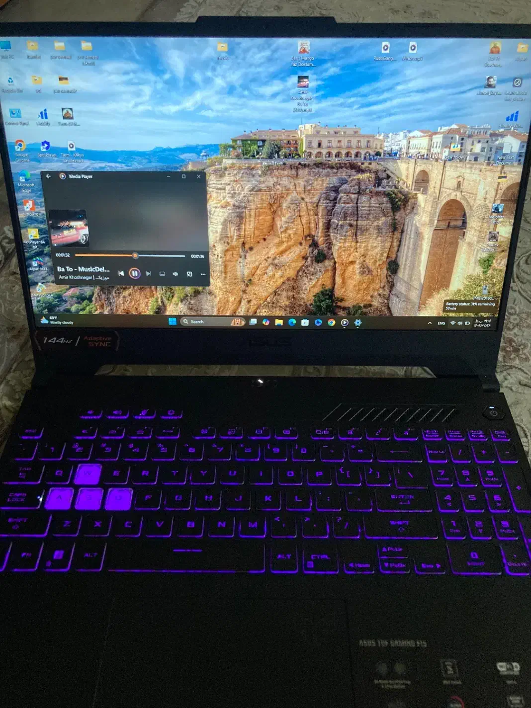 ASUS TUF-fx507zc4|رایانه همراه|تهران, یافت‌آباد|دیوار