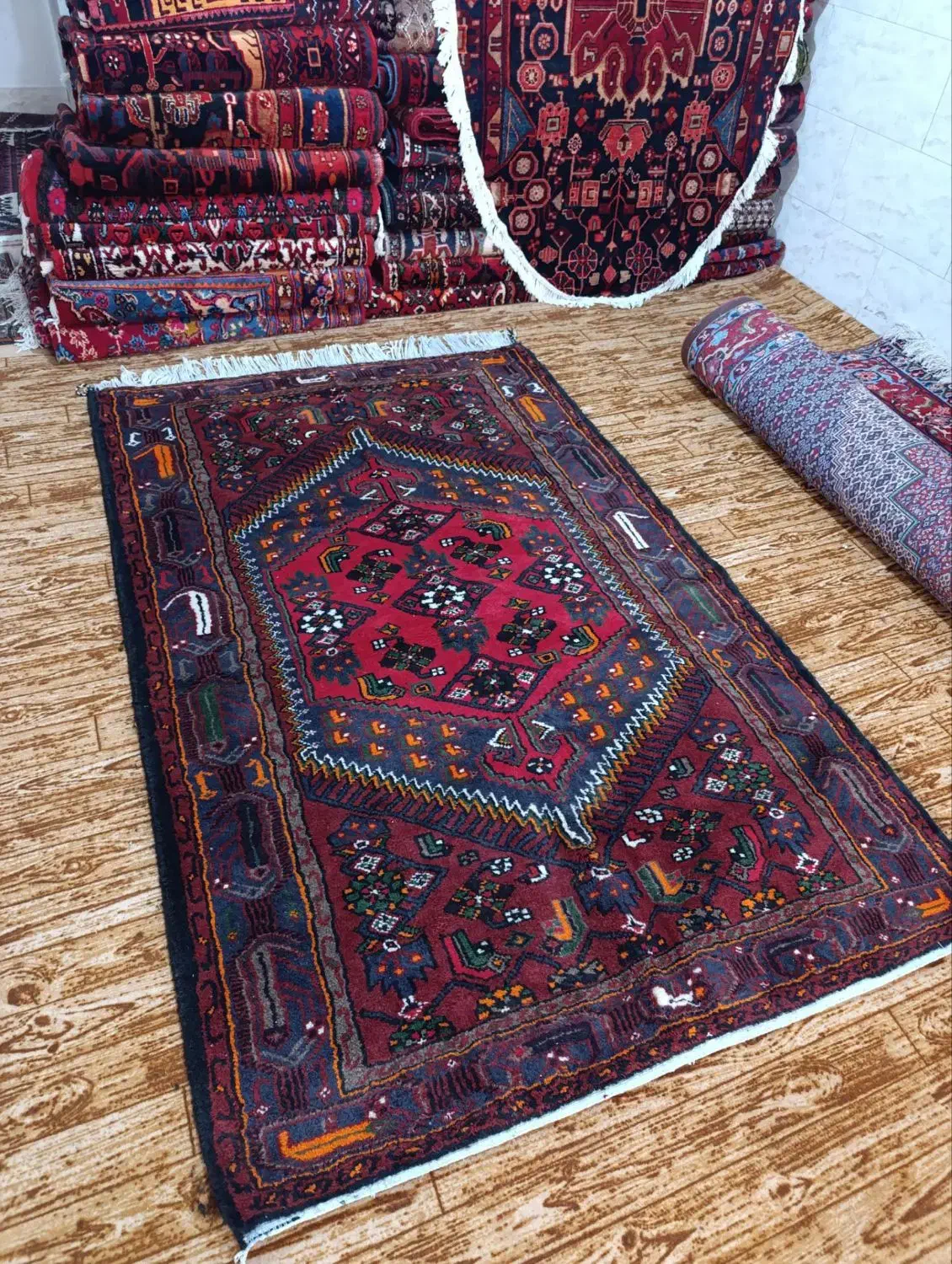 قالی دستبافت سه متری زنجان 130در 215|فرش|تهران, سید خندان (جلفا)|دیوار