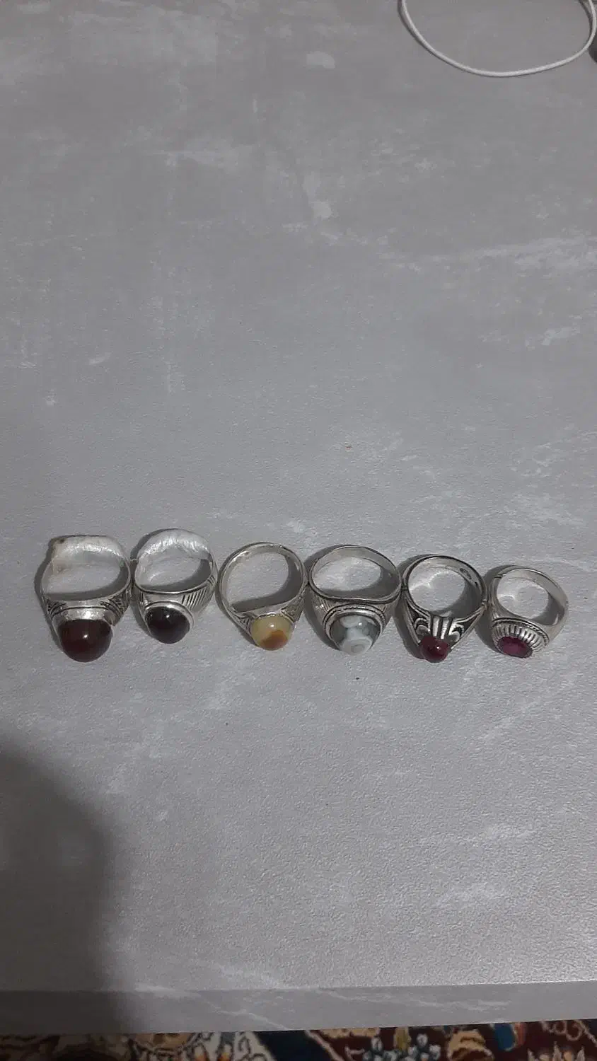 انگشتر نقره قدیمی...|جواهرات|ملایر, |دیوار