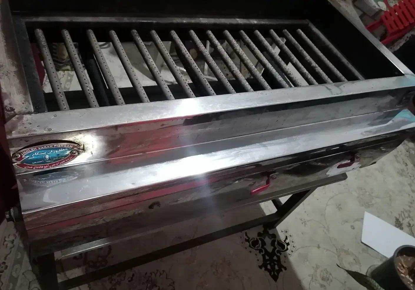 کباب پز گازی ۹میلیون پانصد|اجاق گاز و لوازم برقی پختوپز|پاکدشت, پاکدشت (مامازند)|دیوار