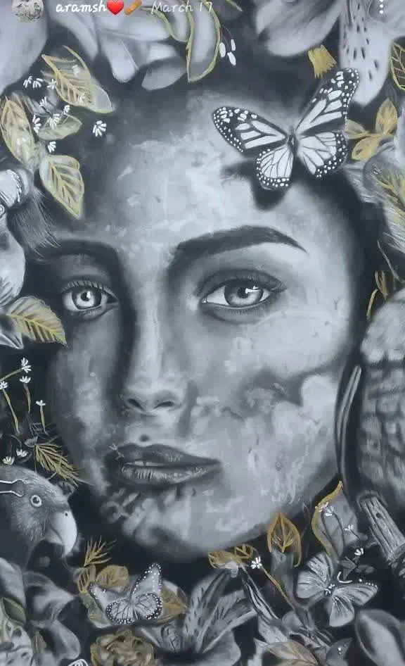 نقاشی سیاه قلم فروش و سفارش چهره|تابلو، نقاشی، عکس|لواسان, |دیوار