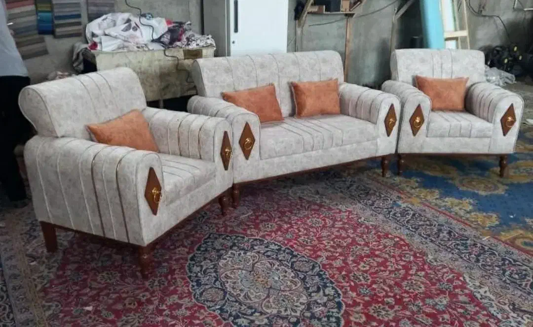 مدل یوتا مبل راحتی چوبی|مبلمان خانگی و میز عسلی|کرج, محمد آباد|دیوار