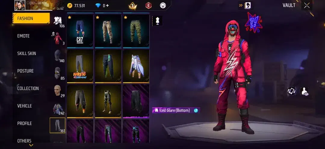 اکانت فری فایر طاق|کنسول، بازی ویدئویی و آنلاین|پاپی, |دیوار