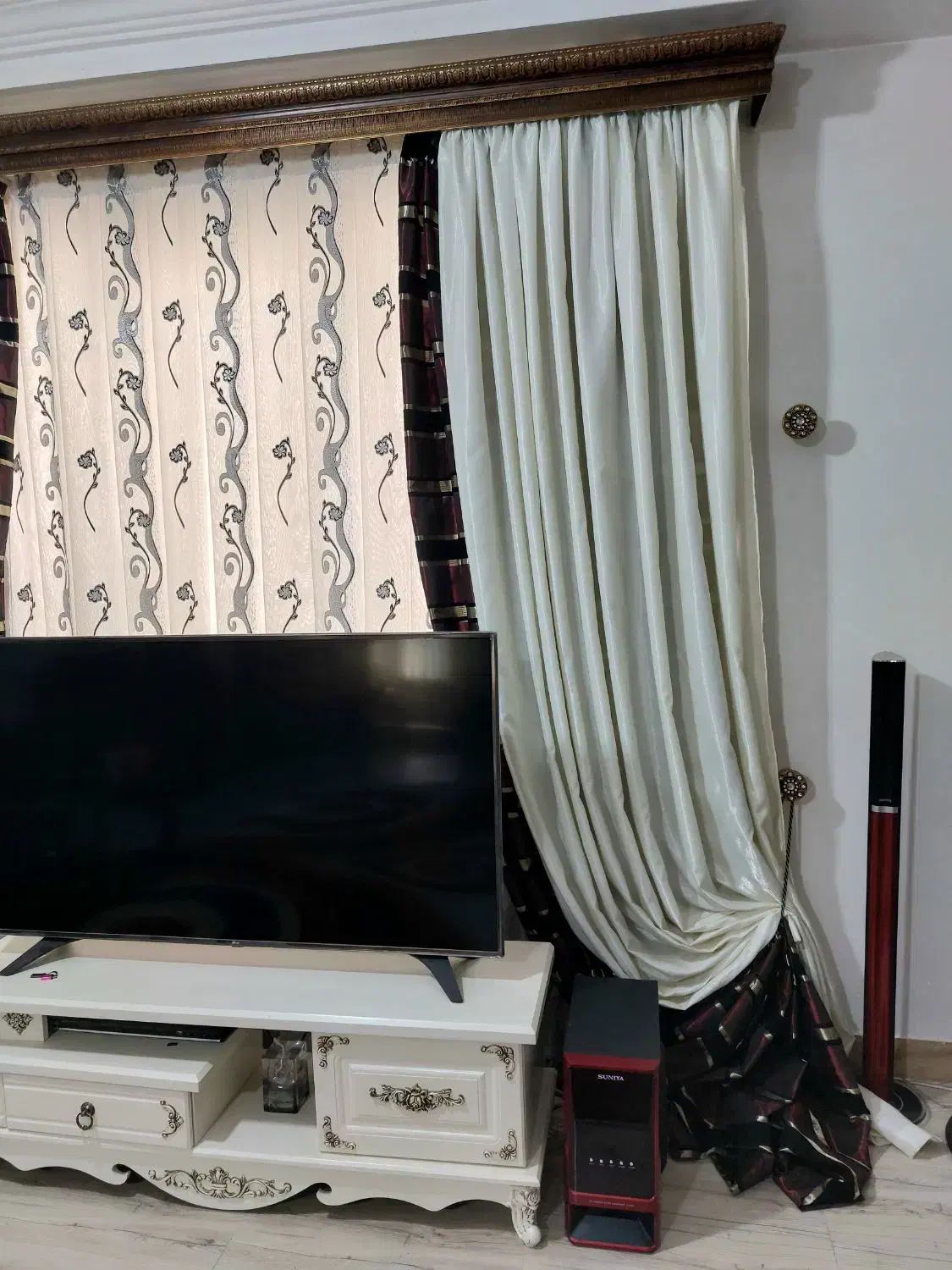 پرده پذیرایی مُفت مُفت|پرده، رانر، رومیزی|گرگان, |دیوار