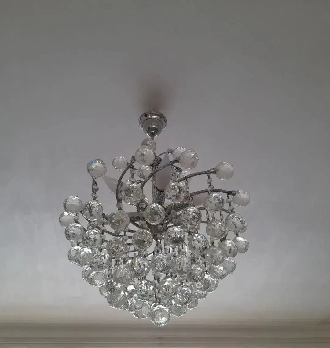 لوستر کریستالی|لوستر و چراغ آویز|بهار, |دیوار