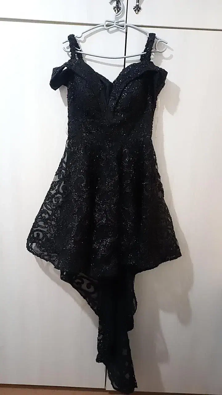 لباس شب مجلسی کار دخترونه یقه دلبری عروسکی|لباس|محمدیه-قزوین, |دیوار