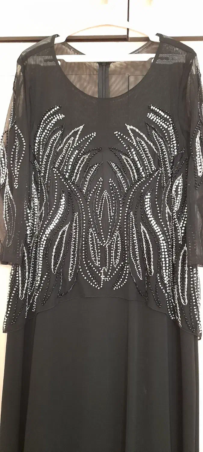 لباس مجلسی کارشده تاسایز۵۲ اندازه میشه|لباس|پیر بکران, |دیوار