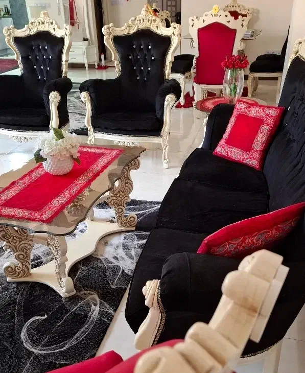 ست مبلمان سلطنتی و ناهار خوری و میز تلویزیون وساعت|مبلمان خانگی و میز عسلی|فردیس, فردیس|دیوار