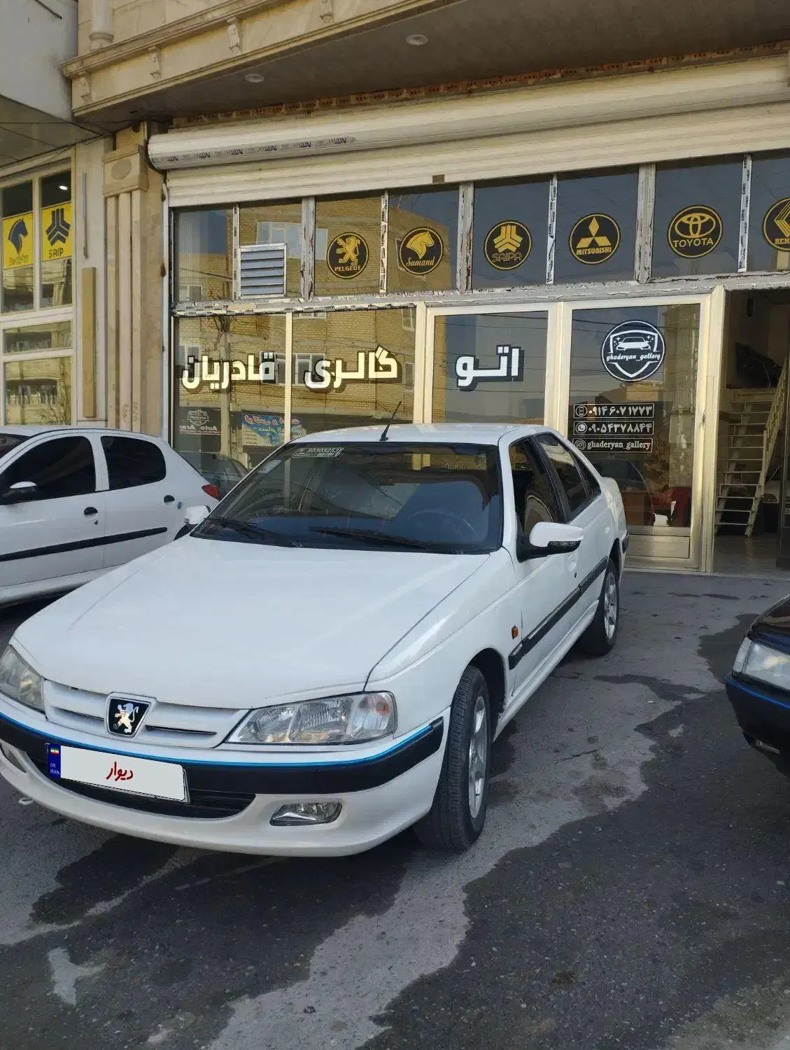 پارس 84تغییر رنگ نقره ای به سفید|خودرو سواری و وانت|مهاباد (آذربایجان غربی), |دیوار