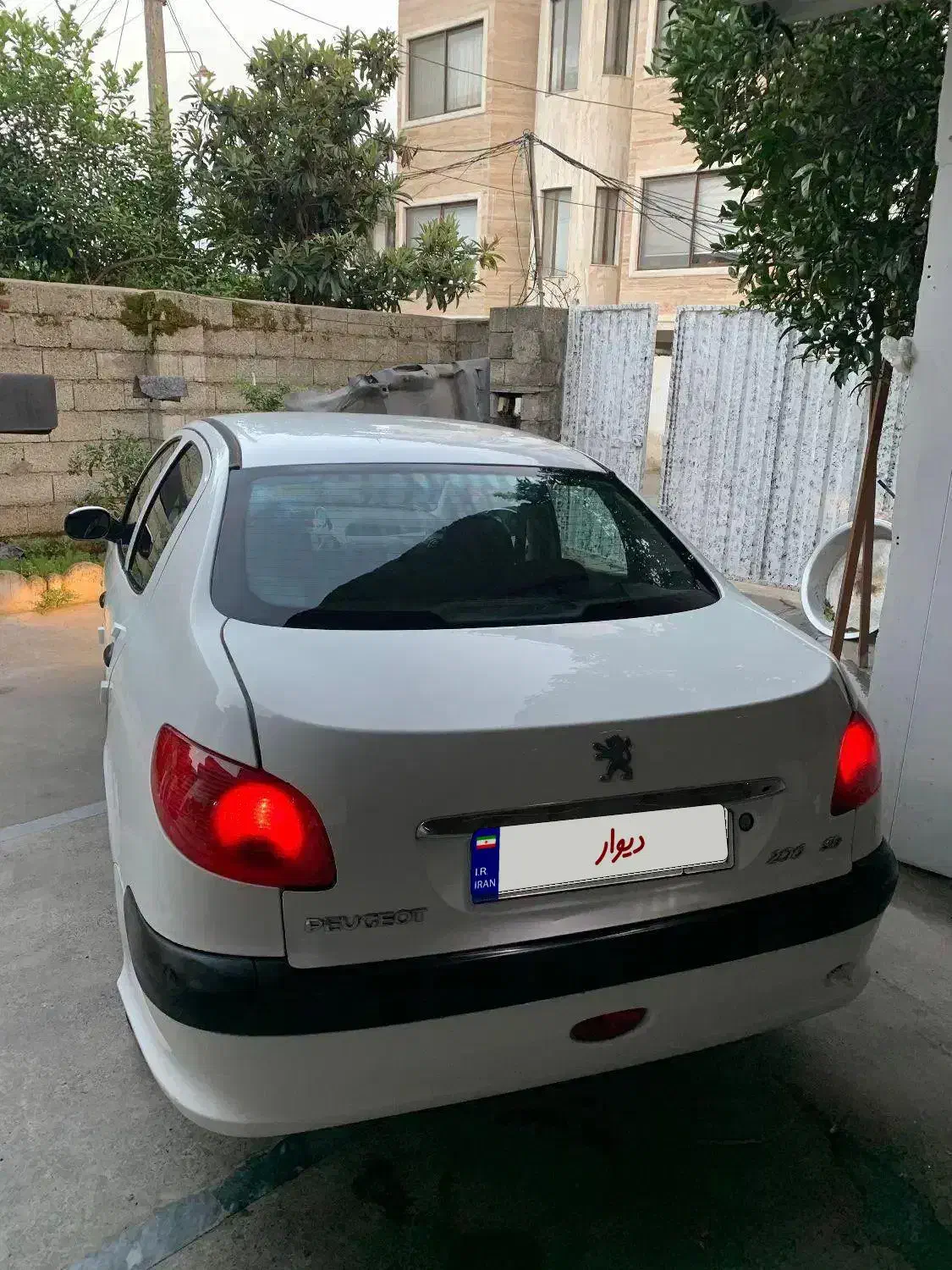 ۲۰۶ اس دی وی هشت مدل ۹۳|خودرو سواری و وانت|تنکابن, |دیوار