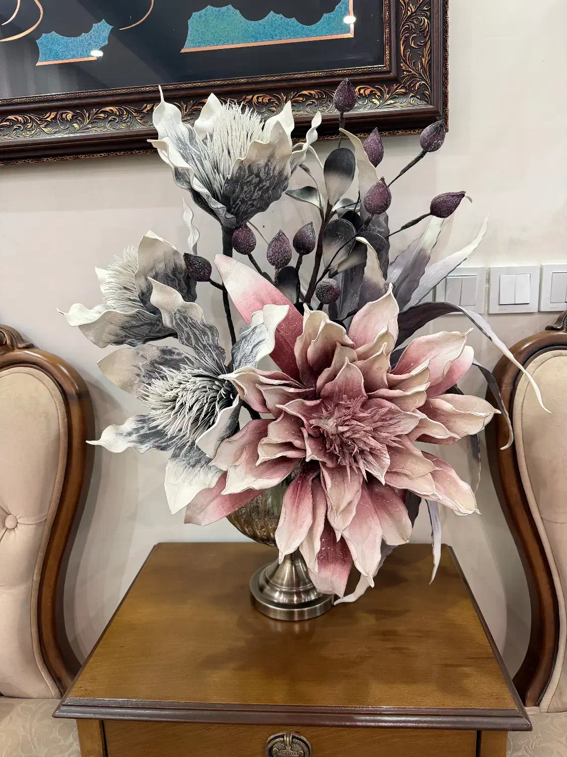 گل فومی|گل مصنوعی|کرج, کوی فرهنگ|دیوار