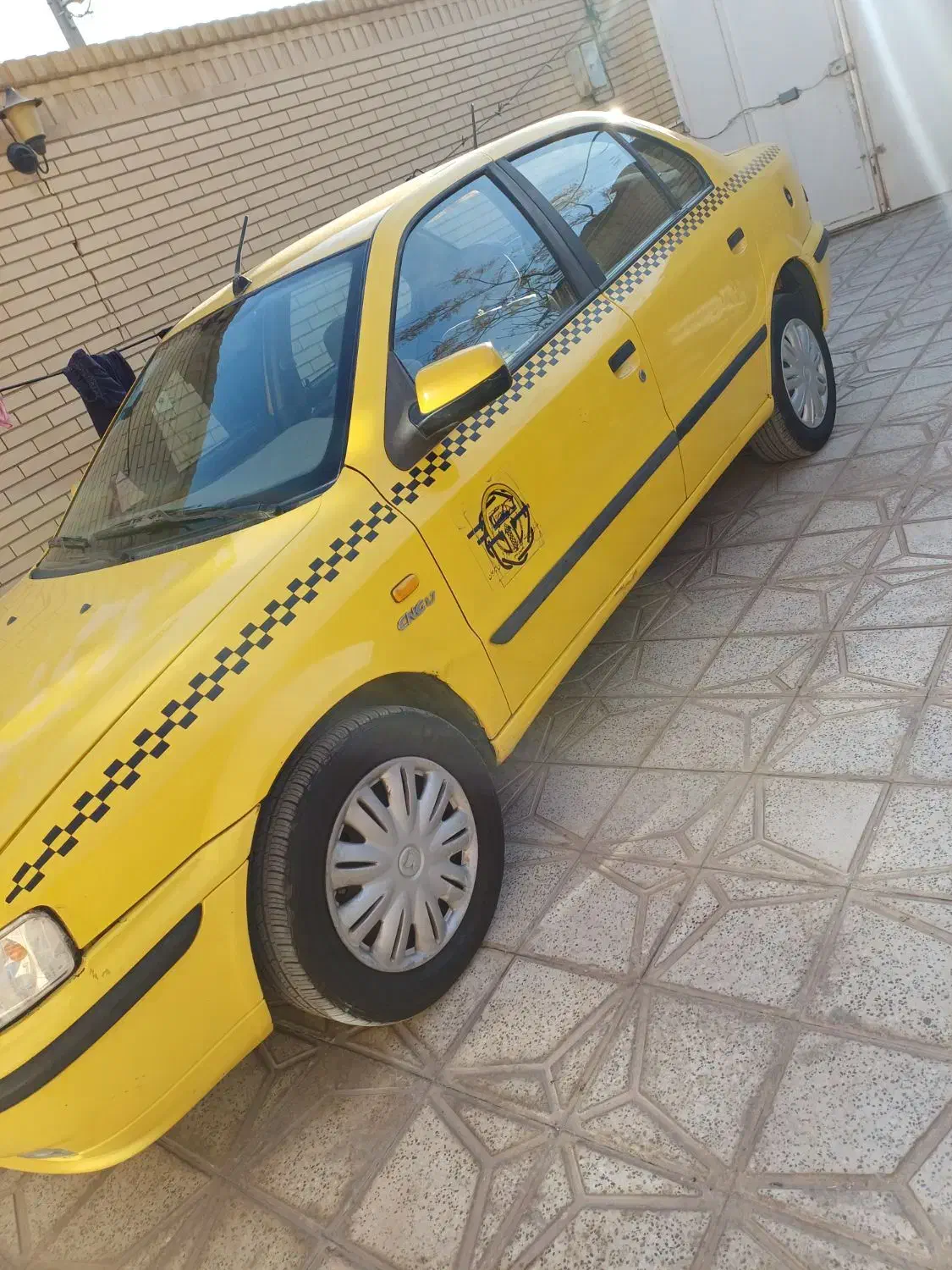 سمند تاکسی ef7 دوگانه سوز کارخونه مدل ۹۵|خودرو سواری و وانت|سیرجان, |دیوار