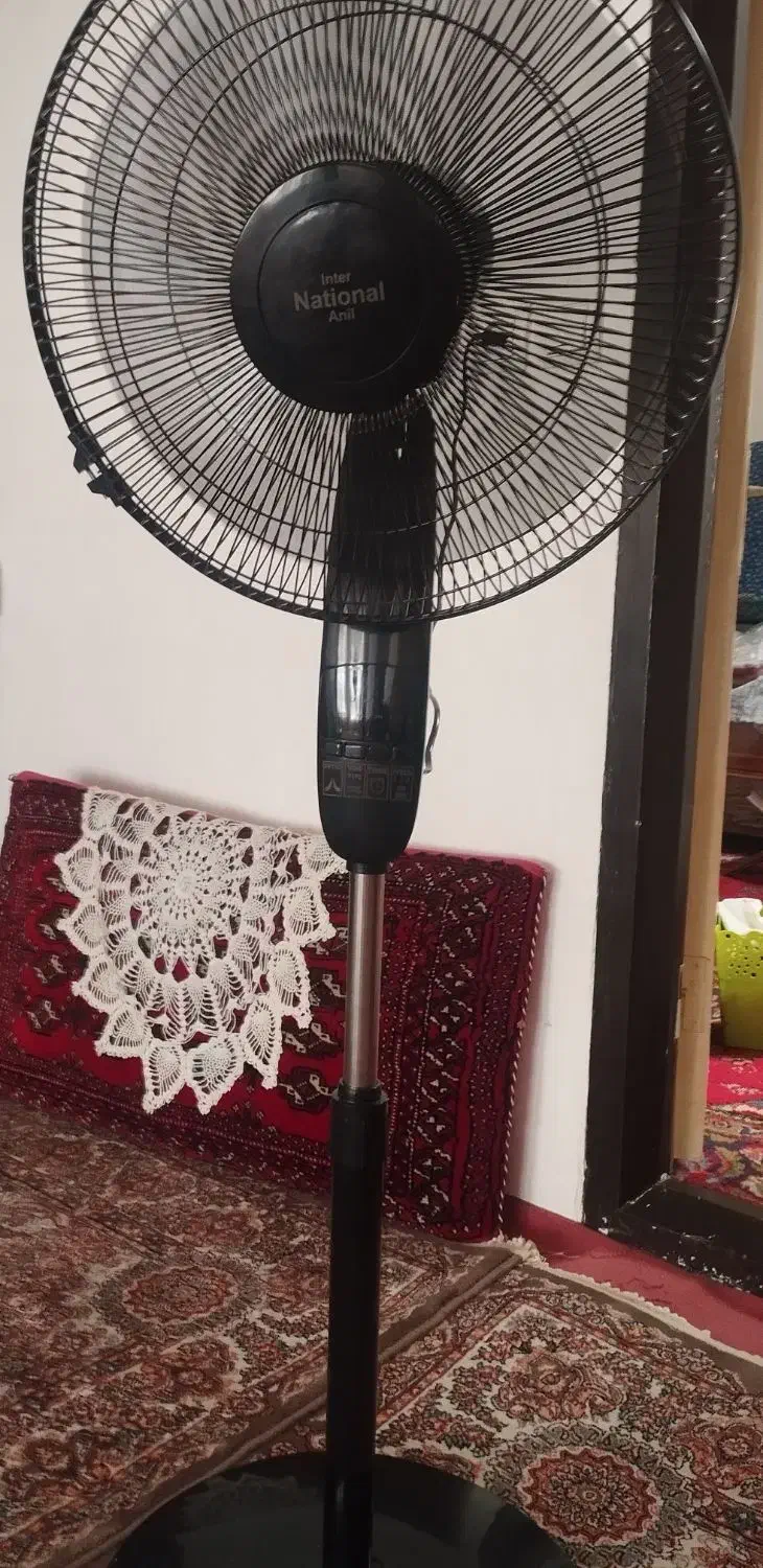 فروش پنکه ایستاده وکنترلدار|پنکه و تصفیهکنندهٔ هوا|خوی, |دیوار