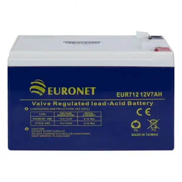 باتری ۷ آمپر یورونت|قطعات و لوازم جانبی رایانه|شیراز, سیاه سنگ|دیوار