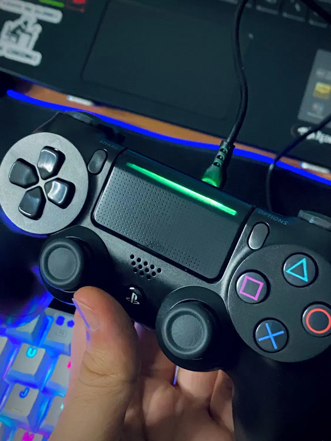 دسته Ps 4 کنترلر Ps4|کنسول، بازی ویدئویی و آنلاین|مشهد, کوثر|دیوار