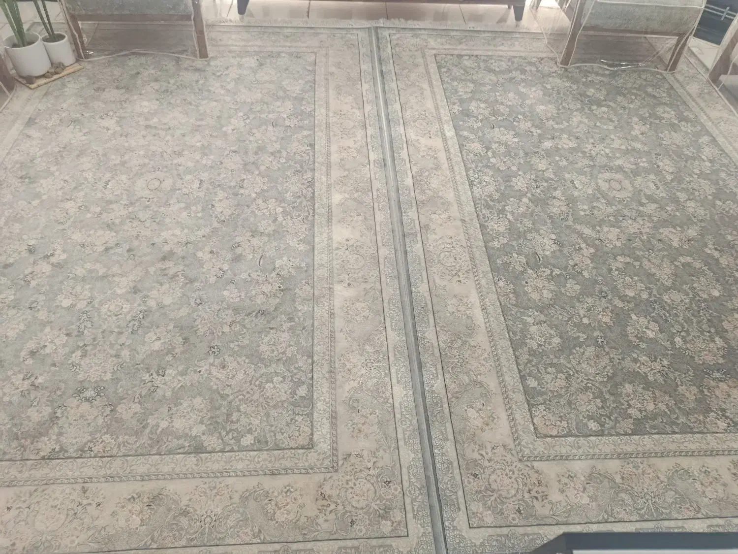 فرش ۶ متری ۱۲۰۰ شونه ۳۶۰۰ تراکم|فرش|پاپی, |دیوار