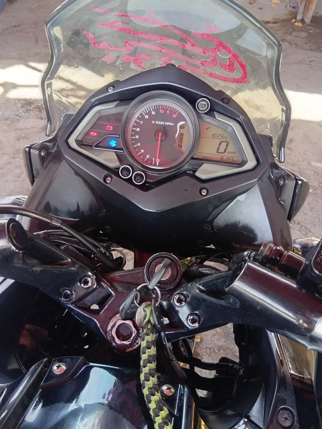 موتورسیکلت پالس ۱۵۰as مدل ۹۵|موتورسیکلت|تهران, خلیج فارس|دیوار