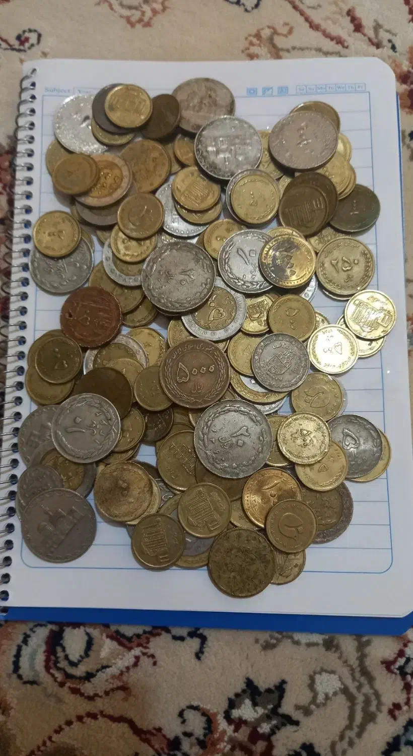 سکه برنجی عتیقه|کلکسیون سکه، تمبر، اسکناس|کرج, کمالشهر|دیوار