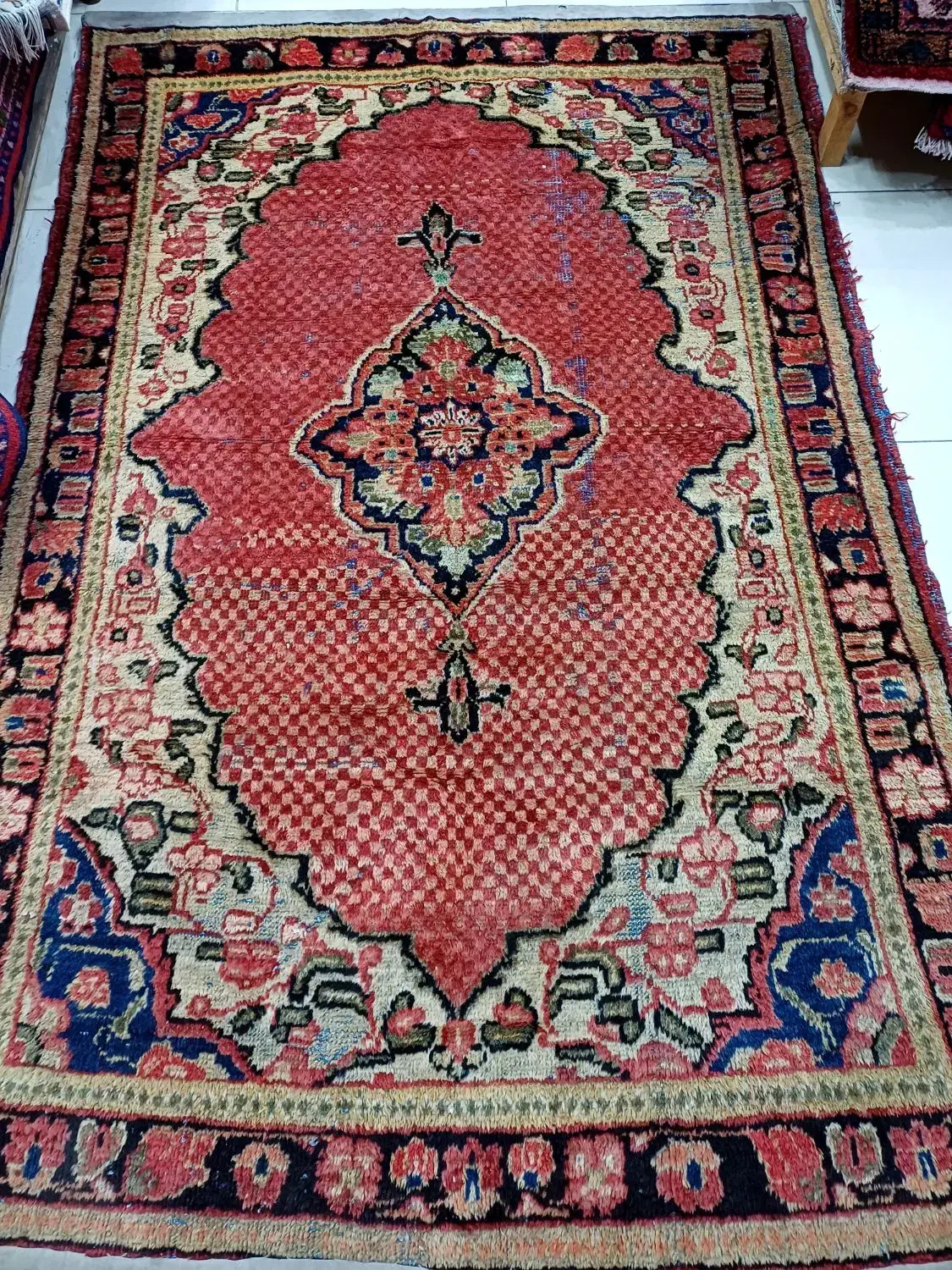 ۳ عدد قالیچه دستبافت فرش دست بافت قدیمی و سنتی|فرش|فردیس, شهرک هفده شهریور|دیوار