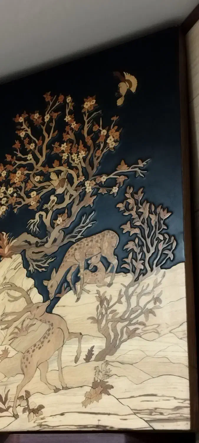 تابلو معرق برجسته منظره ابعاد 80*50|صنایع دستی و سایر لوازم تزئینی|تهران, چیتگر شمالی|دیوار