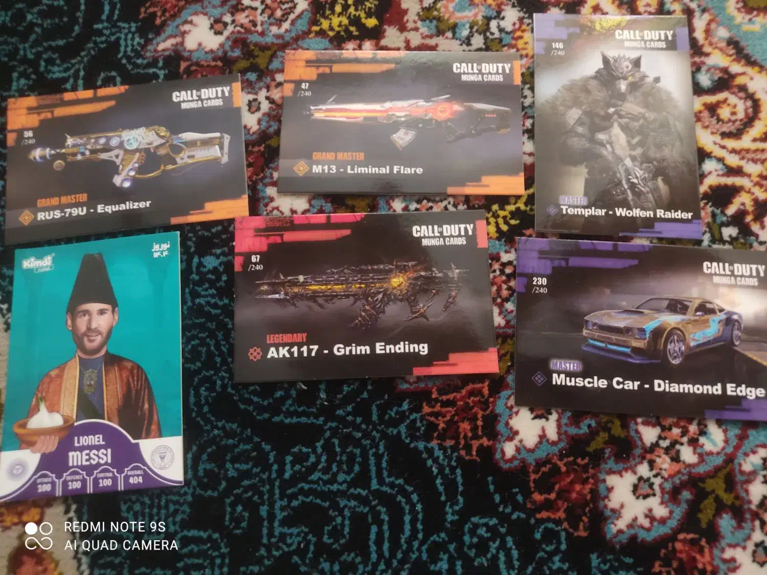 کارت کیمدی و کارت مونگا کالاف دیوتی|اسباببازی|بیرجند, |دیوار