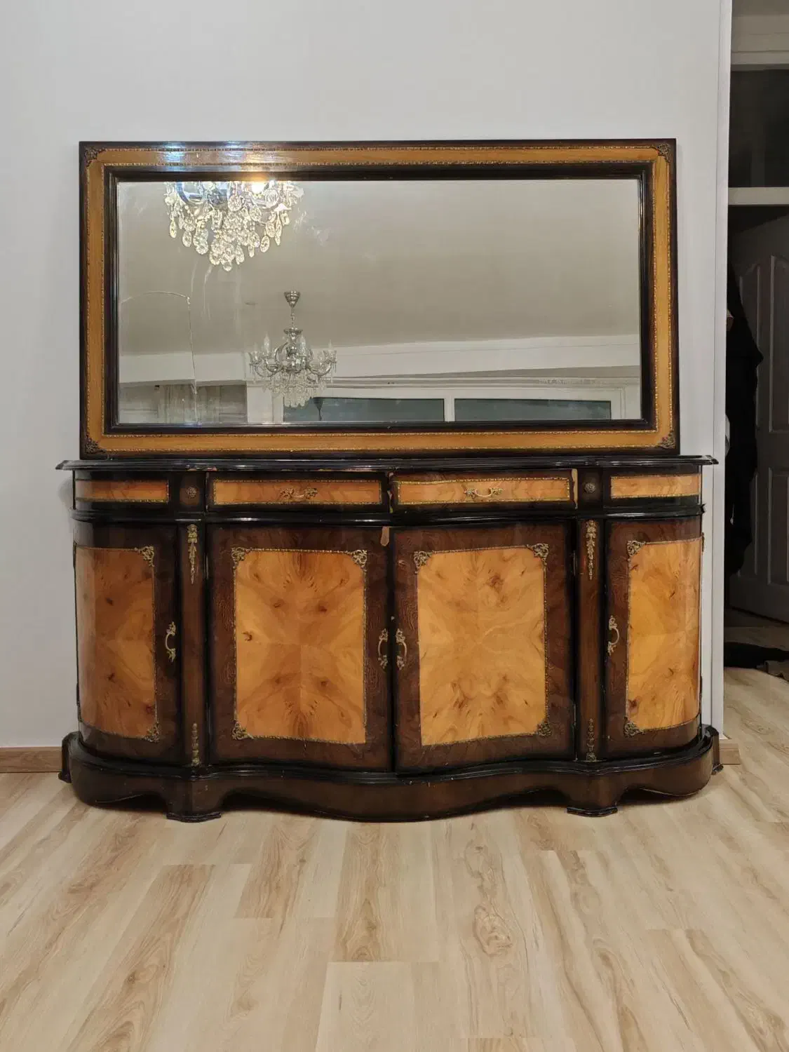 آینه کنسول|بوفه، ویترین، کنسول|تبریز, |دیوار