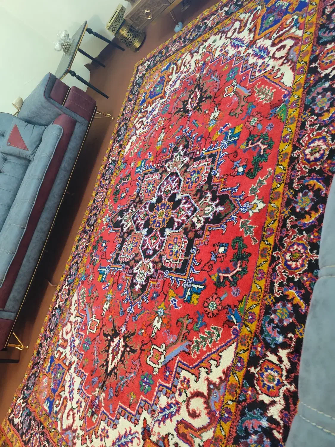 فرش ۶متری هریس|فرش|تبریز, |دیوار